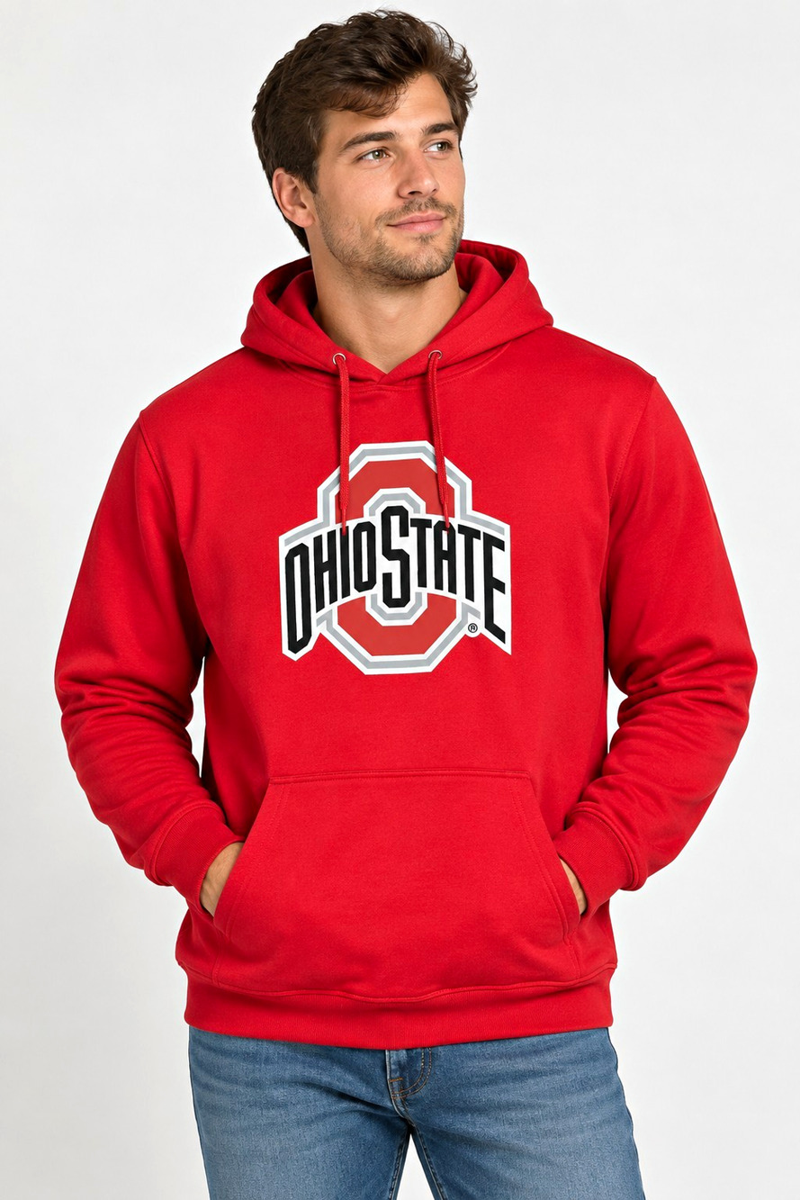 Ohio State Buckeyes Hoodie Men’s Medium Red Ultra Game Pullover NWT NCAA